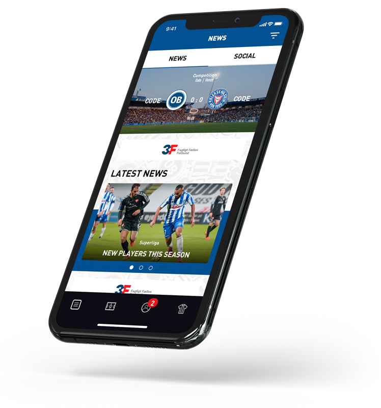 Odense boldklub fan app
